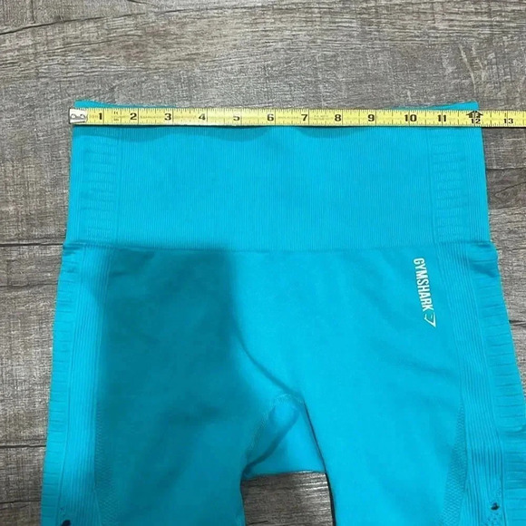 Gymshark - Energy Seamless Leggings - Teal - S/M - Gently Used!! - Picture 8 of 9